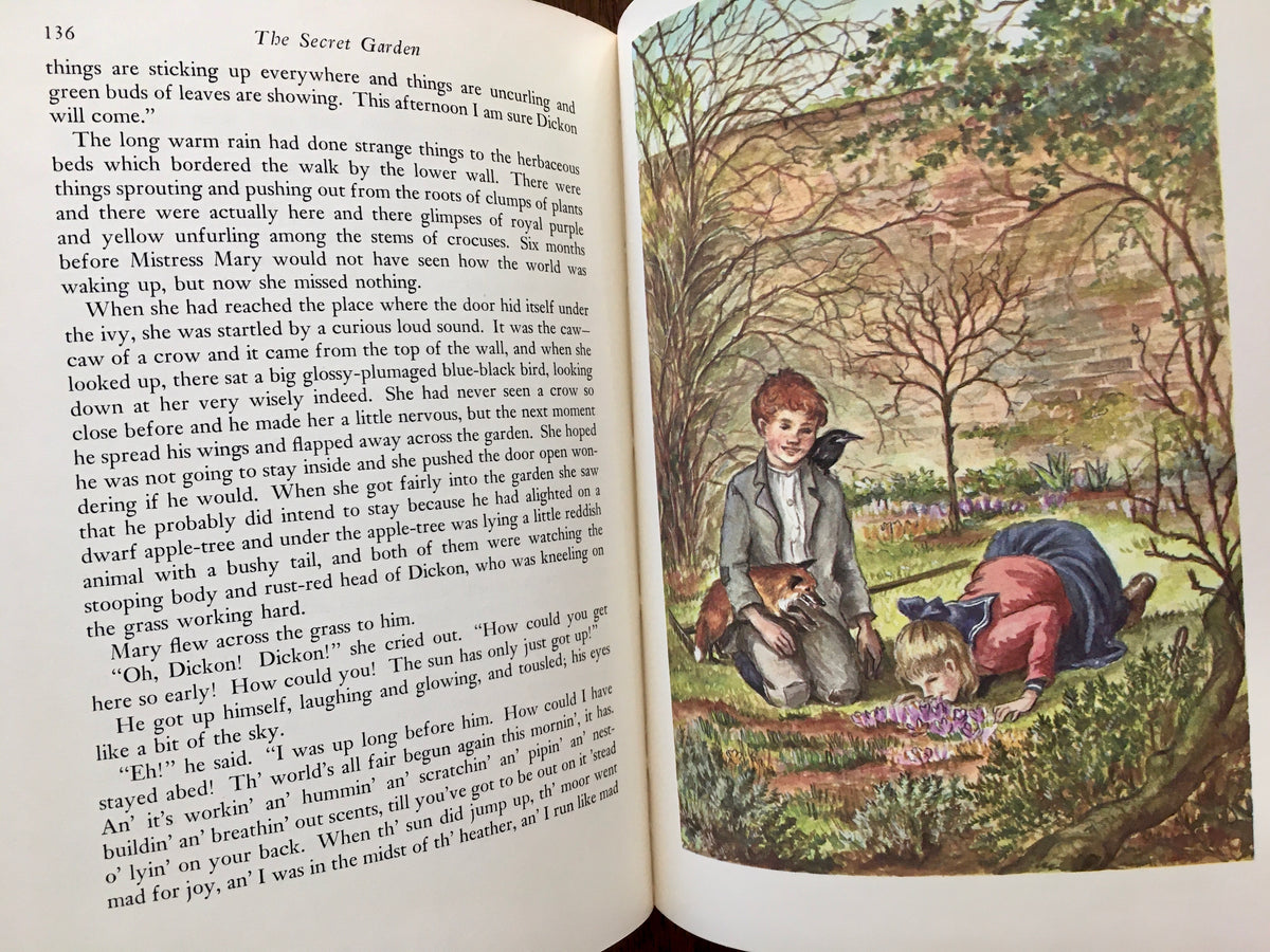 The Secret Garden by Frances Hodgson Burnett, Illustrated by Tasha