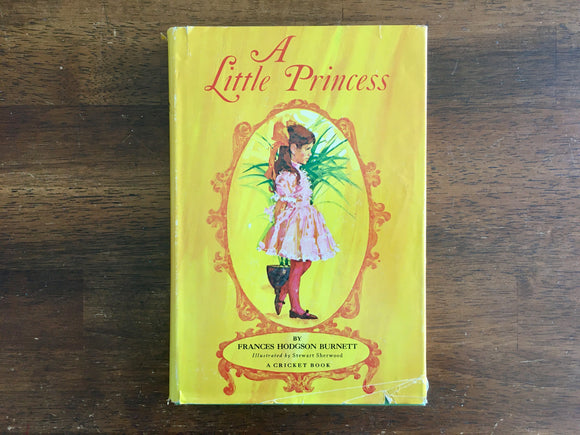 A Little Princess, Frances Hodgson Burnett, Illustrated by Stewart Sherwood, HC DJ