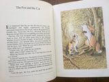 The Fox and the Cat: Kevin Crossley-Holland's Animal Tales from Grimm, Illustrated by Susan Varley, Vintage 1985, Hardcover Book with Dust Jacket