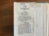 Fun with Italian by Cooper, Greene, and Beretta, Ann Atene Illustrated, 1964