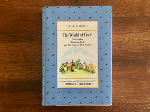 The World of Pooh by A.A. Milne, Illustrated by Ernest H. Shepard, Vintage 1985, Hardcover Book with Dust Jacket