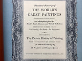 Standard Treasury World’s Great Paintings and Picture History by Janson, Art Study