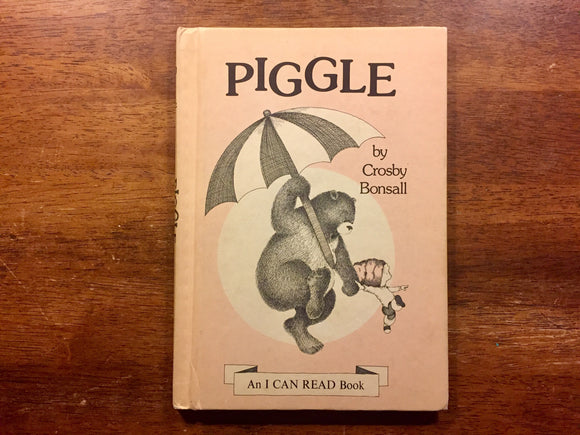 Piggle by Crosby Bonsall, 1st Edition, Vintage 1973, Hardcover Book, Illustrated
