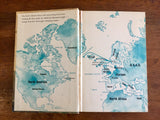 The Sinking of the Bismarck, World Landmark, Hardcover Book, Vintage 1962, Illustrated with Maps