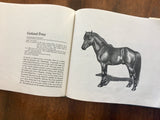 America's Horses and Ponies by Irene Brady, Vintage 1969, HC DJ
