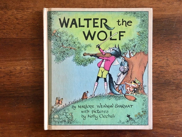 Walter the Wolf by Marjorie Weinman Sharmat, Vintage 1975, Hardcover Book
