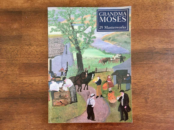 Grandma Moses, 25 Masterworks, Jane Kallir, Large PB Book, Art Study
