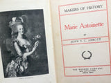 Maria Antoinette by John S.C. Abbott, Makers of History, Antique, Hardcover Book, Werner