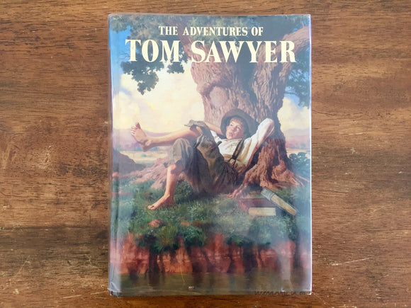 The Adventures of Tom Sawyer by Mark Twain, Illustrated Junior Library, Hardcover Book