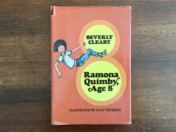 Ramona Quimby, Age 8, by Beverly Cleary, Vintage 1981, Hardcover Book, Illustrated