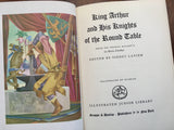 King Arthur and His Knights of the Round Table, Sidney Lanier, Illustrated Junior Library, 1950