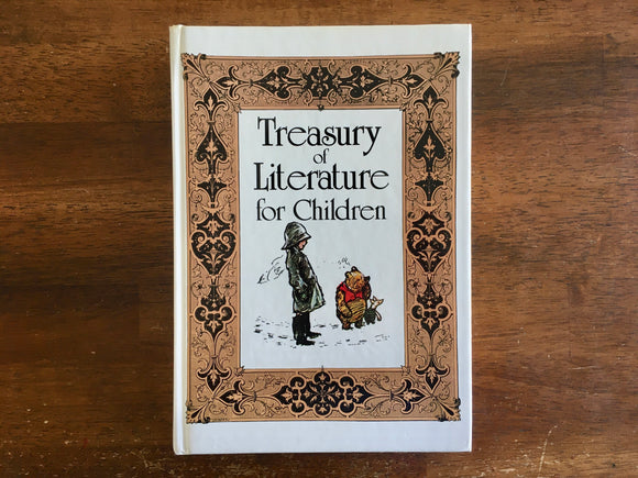 Treasury of Literature for Children, Vintage 1985, 6th Print, Hamlyn, Hardcover Book, Illustrated