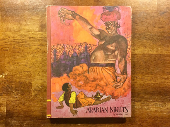 Arabian Nights by Andrew Lang, Illustrated by William Dempster, Vintage 1968, Hardcover Book, Illustrated