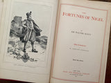 . The Fortunes of Nigel by Sir Walter Scott, Watch Weel Edition, Antique 1900, Illustrated