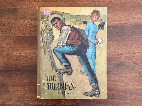 The Virginian by Owen Wister, Illustrated by Don Irwin, Vintage 1968