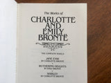 The Works of Charlotte and Emily Brontë, Jane Eyre, Wuthering Heights, Shirley