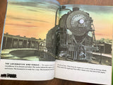 The Big Book of Real Trains by Elizabeth Cameron, George J. Zaffo Illustrated, 1977