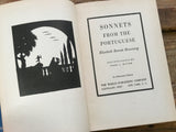 Sonnets from the Portuguese, Elizabeth Barrett Browning, Illustrated, HC, 1937
