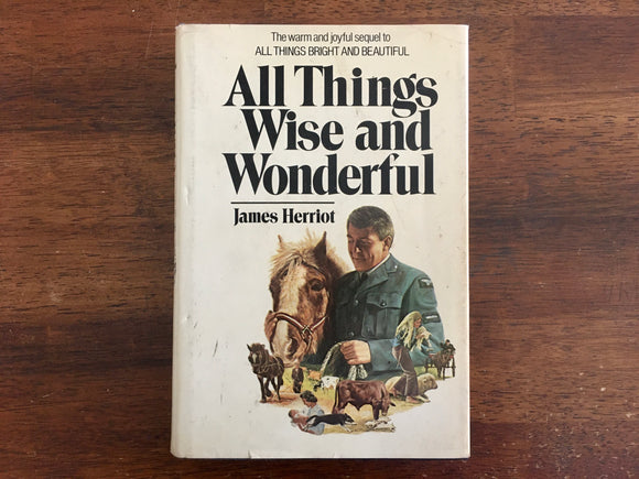 All Things Wise and Wonderful by James Herriot, Vintage 1977