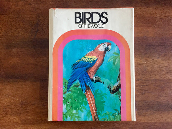 Birds of the World by David Stephen, Illustrated by Takeo Ishida, Vintage 1973, Hardcover Book