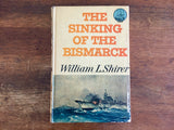 The Sinking of the Bismarck, World Landmark, Hardcover Book, Vintage 1962, Illustrated with Maps