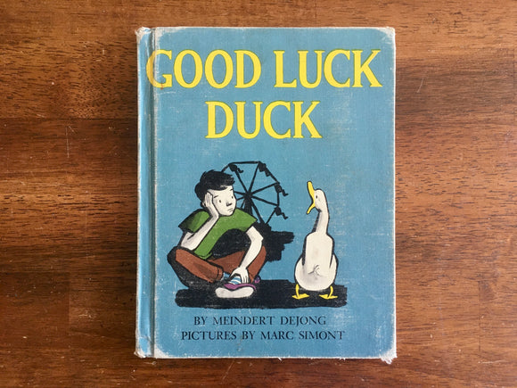 Good Luck Duck by Meindert DeJong, Pictures by MarcSimont, Vintage 1950