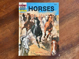 The How and Why Wonder Book of Horses, Deluxe Edition, Hardcover Book, Vintage 1961, Illustrated