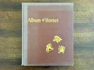 Album of Horses by Marguerite Henry, Vintage 1956, Wesley Dennis, Hardcover