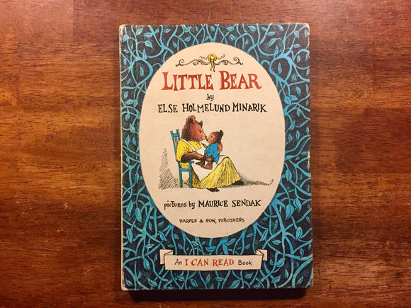 Little Bear by Else Holmelund Minarik, Illustrated by Maurice Sendak, Vintage 1957, Hardcover Book