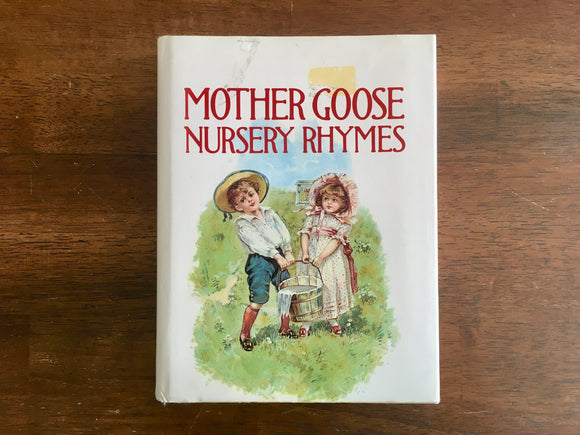 Mother Goose Nursery Rhymes by Ernest Nister, Vintage 1987, HC DJ, Illustrated