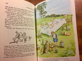 The World of Pooh by A.A. Milne, Illustrated by Ernest H. Shepard, Vintage 1985, Hardcover Book with Dust Jacket