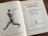 The Fireside Book of Baseball, Charles Einstein, Vintage 1956, 1st Printing