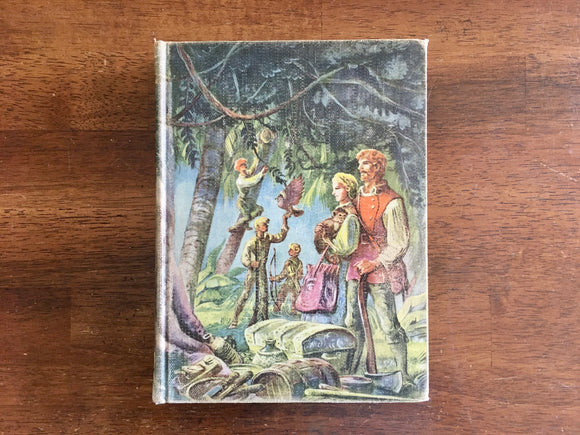 Swiss Family Robinson by Johann Wyss, Illustrated Junior Library, Vintage 1949