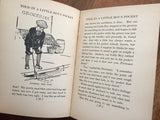 . Told in a Little Boy’s Pocket by Sara Beaumont Kennedy, Drawings by Ada Budell, Antique 1908, Hardcover