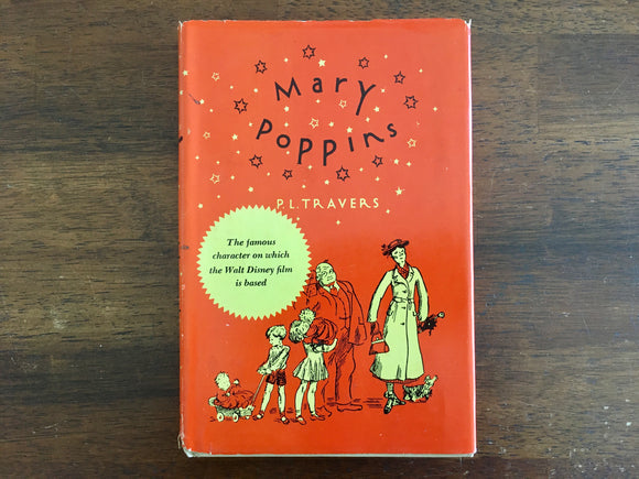 Mary Poppins by P.L. Travers, Vintage 1962, Hardcover Book with Dust Jacket