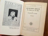 Genghis Khan: The Emperor of All Men by Harold Lamb, Vintage 1927