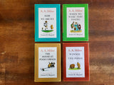 Pooh's Library by A.A. Milne, Illustrated by Ernest H. Shepard, Vintage 1961, Hardcover Books with Dust Jackets in Slipcase