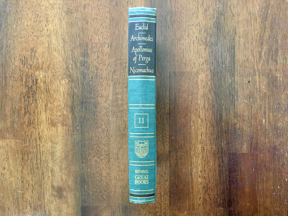 Britannica Great Books, Euclid, Archimedes, Apollonius of Perga, Nicomachus, Vintage 1952
