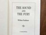 Sound and the Fury by William Faulkner, Allan Mardon, Franklin Library, 1976