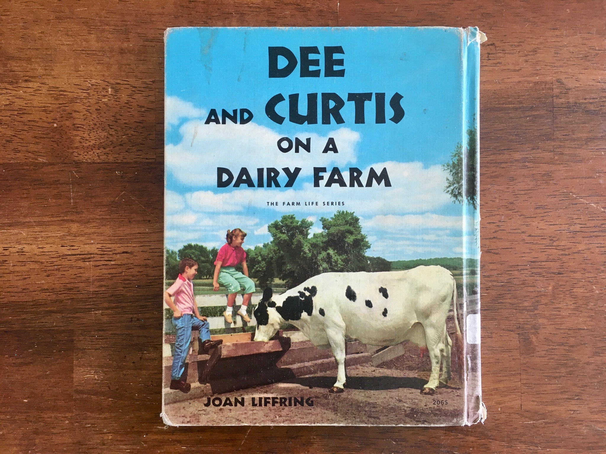 Dee and Curtis on a Dairy Farm by Joan Liffering, The Farm Life