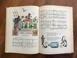 Fireside Book of Folk Songs, Illustrated by Alice and Martin Provensen, Vintage 1947