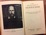 The Poetical Works of Tennyson, Vintage 1951, Hardcover Book, Illustrated
