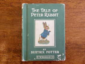 The Tale of Peter Rabbit by Beatrix Potter, Miniature Hardcover Book, Vintage, Illustrated
