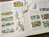 The Golden Geography Book, Giant De Luxe Edition, Maps, Illustrated, Large HC