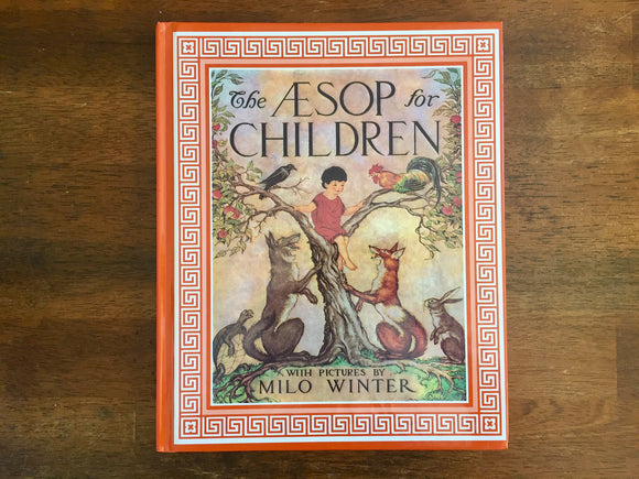The Aesop for Children with pictures by Milo Winter, Hardcover Book, Illustrated