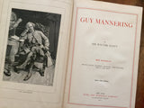 . Guy Mannering by Sir Walter Scott, Watch Weel Edition, Antique 1900, Illustrated
