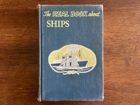 Real Book About Ships by Irvin Block, Illustrated by Manning deV. Lee, Vintage 1953
