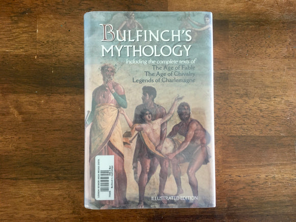 Bulfinch’s Mythology by Thomas Bulfinch, Illustrated Edition, Vintage 1979, Hardcover Book with Dust Jacket in Mylar