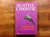 Passenger to Frankfurt by Agatha Christie, Hardcover Book with Dust Jacket, Vintage 1970