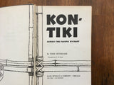 Kon-Tiki by Thor Heyerdahl, Vintage 1950, Sixth Printing, Hardcover